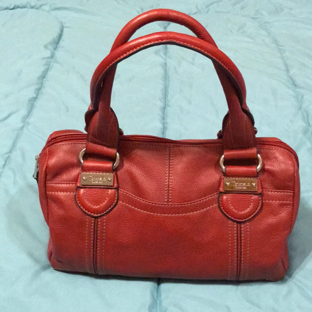 Tignanello handbag.  Gorgeous Red.